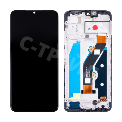 Дисплей для Infinix Hot 30i (X669D) модуль с рамкой Черный - OR