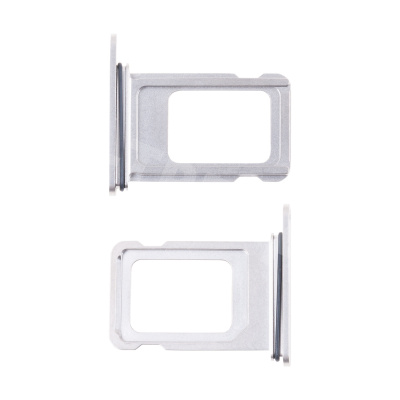 Держатель SIM для iPhone 15 Pro/15 Pro Max (1 Sim) (A3102/A3106) Белый