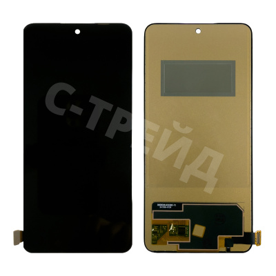 Дисплей для OPPO Reno 12 F 4G/Realme 12 4G (CPH2687/RMX3871) в сборе с тачскрином Черный - (In-Cell)