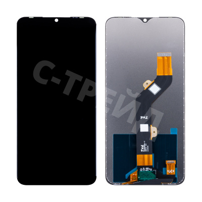 Дисплей для Itel Vision 3 Plus (P682LPN) в сборе с тачскрином Черный - Оптима