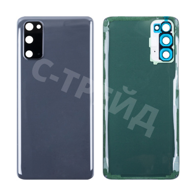 Задняя крышка для Samsung Galaxy S20 (G980F) Серый - Премиум