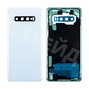 Задняя крышка для Samsung Galaxy S10+ (G975F) Белый - Премиум