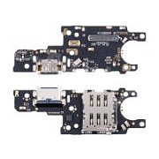 Шлейф для Huawei Honor Magic 5 (PGT-N09) плата на системный разъем/разъем SIM/микрофон