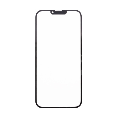 Стекло для переклейки iPhone 13 Pro Max (A2645) с OCA пленкой Черный - OR (Feaglet)