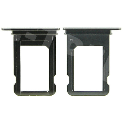 Держатель SIM для iPhone X (A1865/A1901) Черный