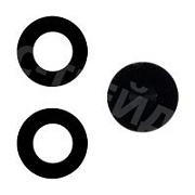 Стекло камеры для Realme C65 4G (RMX3910) (комплект 3 шт.) Черный