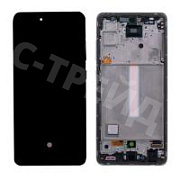 Дисплей для Samsung Galaxy A52/A52 5G/A52s 5G (A525F/A526B/A528B) модуль с рамкой Фиолетовый - OR (SP)