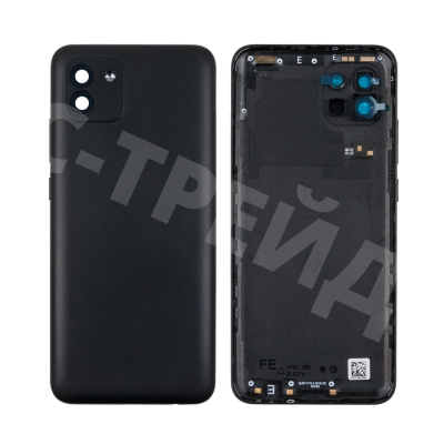 Задняя крышка для Samsung Galaxy A03 (A035F) Черный