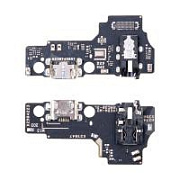 Шлейф для Realme C30s (RMX3690) плата на системный разъем/разъем гарнитуры/микрофон