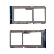 Держатель SIM для Xiaomi Redmi Note 8 Pro (M1906G7T) Синий