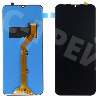 Дисплей для Tecno Camon 12 (CC7) в сборе с тачскрином Черный - Оптима