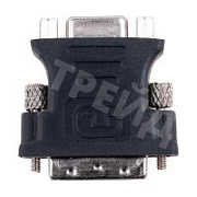 Переходник DVI-I (F) - VGA (M) Черный