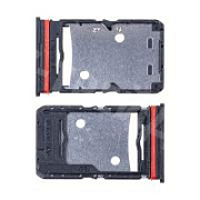 Держатель SIM для Infinix Note 30i (X6716) Черный