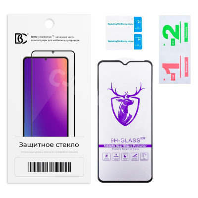 Защитное стекло "Премиум" для Xiaomi Poco M5 Черный