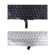 Клавиатура для ноутбука MacBook Air 11" A1370/A1465 (2011-2015, прямой Enter RU) Черный