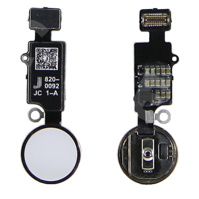 Шлейф для iPhone 7/7 Plus/8/8 Plus/SE (2020)/SE (2022) на кнопку HOME в сборе Розовое Золото - Премиум