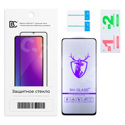 Защитное стекло "Премиум" для Xiaomi Poco M4 Pro 5G/Redmi Note 11S 5G Черный