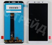 Дисплей для Huawei Y5 2018/Y5 Prime 2018/Y5 Lite 2018/Honor 7A (DUA-L22/DRA-L21/DRA-LX2/DRA-LX5) в сборе с тачскрином Белый - Оптима