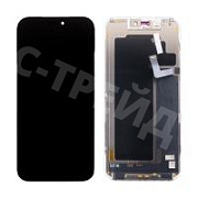 Дисплей для iPhone 17 Pro Max (A3526) в сборе с тачскрином Черный - (Soft OLED, Full HD, 120 Гц) (площадка под IC)