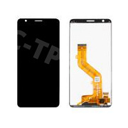 Дисплей для ZTE Blade A31 в сборе с тачскрином Черный - Оптима