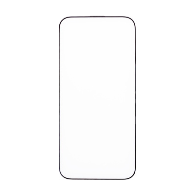 Защитное стекло с сеткой динамика для iPhone 16 Plus Черный