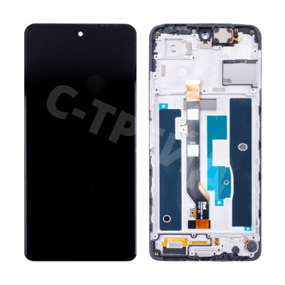 Дисплей для Tecno Pova 5 (LH7n) модуль с рамкой Черный - OR