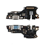 Шлейф для OPPO A53 (CPH2127) плата на системный разъем/разъем гарнитуры/микрофон