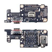 Шлейф для Xiaomi Redmi Note 11 Pro+ 5G (21091116UG) плата системный разъем/разъем SIM/микрофон