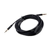 Кабель AUX "3,5 мм" Jack - "3,5 мм" Jack (3 м) Черный