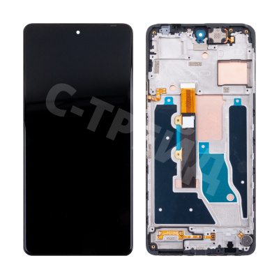 Дисплей для Infinix Note 30 Pro (X678B) модуль с рамкой Черный - OR