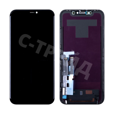 Дисплей для iPhone 11 (A2221) в сборе с тачскрином Черный - OR
