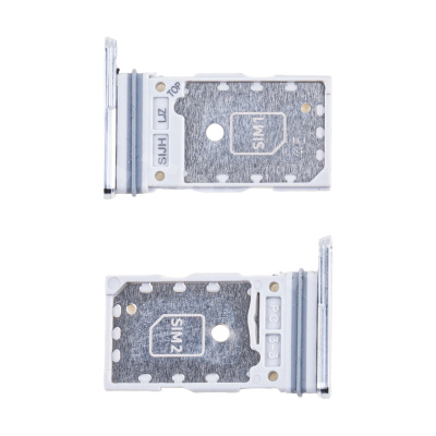 Держатель SIM для Samsung Galaxy S23 Ultra (S918B) Серебро