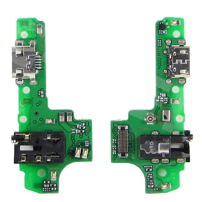 Шлейф для Samsung Galaxy A10s (A107F) плата системный разъем/разъем гарнитуры/микрофон