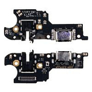 Шлейф для Realme C25/C25s (RMX3191/RMX3195) плата системный разъем/разъем гарнитуры/микрофон