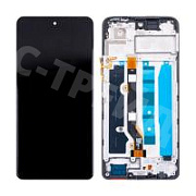 Дисплей для Tecno Spark 20 Pro (KJ6) модуль с рамкой Черный - OR