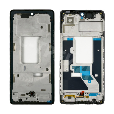 Рамка дисплея для Tecno Pova 6 4G (LI7) Черный (возможен дефект ЛКП)