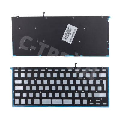 Подсветка клавиатуры для ноутбука MacBook Pro 13" A1425 (2012-2013, Г-образный Enter RU) Черный