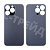Задняя крышка для iPhone 13 Pro (A2640) Серый (стекло, узкий вырез под камеру, логотип)