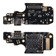 Шлейф для Xiaomi Poco X4 Pro 5G (2201116PG) плата системный разъем/разъем SIM/микрофон