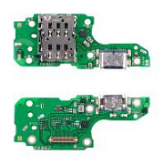 Шлейф для Huawei Nova 10 SE/11 SE/12 SE (BNE-LX1) плата системный разъем/разъем SIM/микрофон