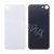 Задняя крышка для iPhone 8 Белый (стекло, монолит, широкий вырез под камеру, логотип) - Премиум