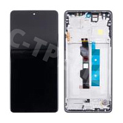 Дисплей для Xiaomi Redmi Note 13 Pro 4G (23117RA68G) модуль с рамкой Черный - OR