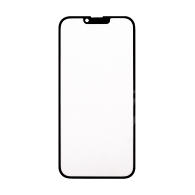 Стекло для переклейки iPhone 14 Plus (A2887) с OCA пленкой Черный - OR (Mitsubishi)