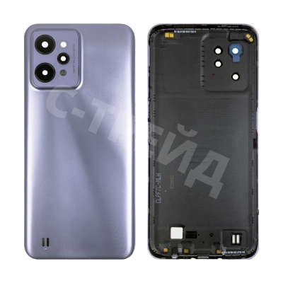 Задняя крышка для Realme C31 (RMX3501) Серебро