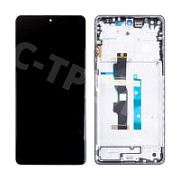 Дисплей для Xiaomi Redmi Note 13 5G (2312DRAABG/2312DRAABI) модуль с рамкой Черный - OR (SP)