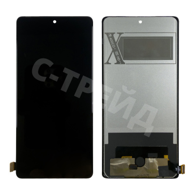 Дисплей для Tecno Spark 20 Pro+ (KJ7) в сборе с тачскрином Черный - (In-Cell)