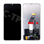 Дисплей для Xiaomi Redmi 13C 4G (23100RN82L) в сборе с тачскрином Черный - OR