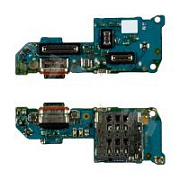 Шлейф для Realme 14 5G/P3 5G (RMX5070/RMX5079) плата системный разъем/разъем SIM/микрофон - Премиум