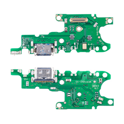 Шлейф для Huawei Honor X8a 4G/90 Lite (CRT-LX1/CRT-NX1) плата на системный разъем/микрофон