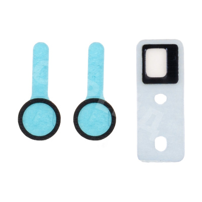 Наклейка (пыльник) передней камеры и датчиков на дисплей для iPhone 11 (комплект 3 шт.)